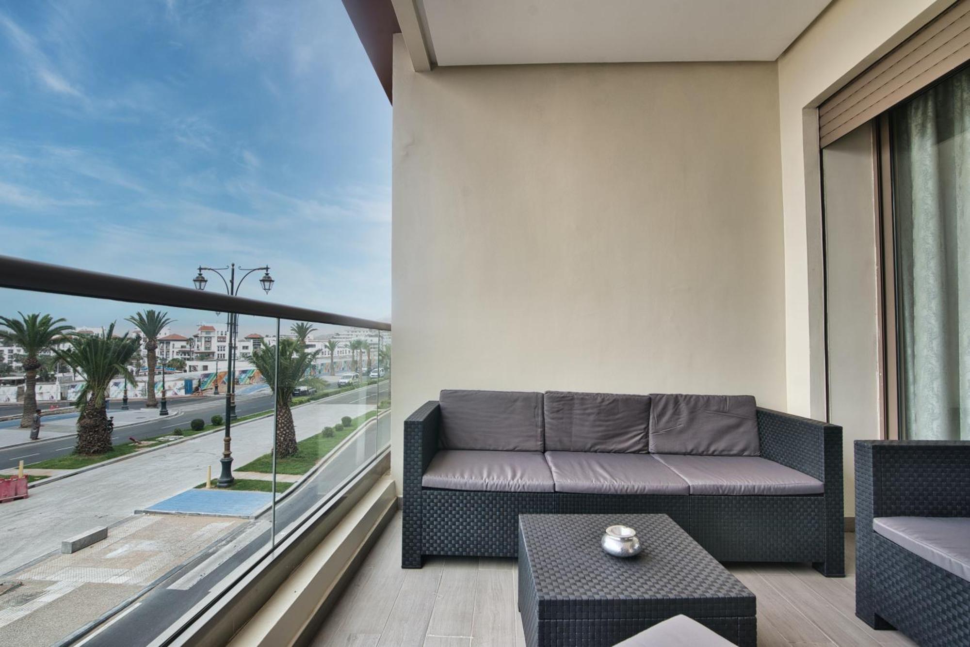 New Sea Front Apartment 135Mq With Unlimited Wi-Fi Агадир Экстерьер фото