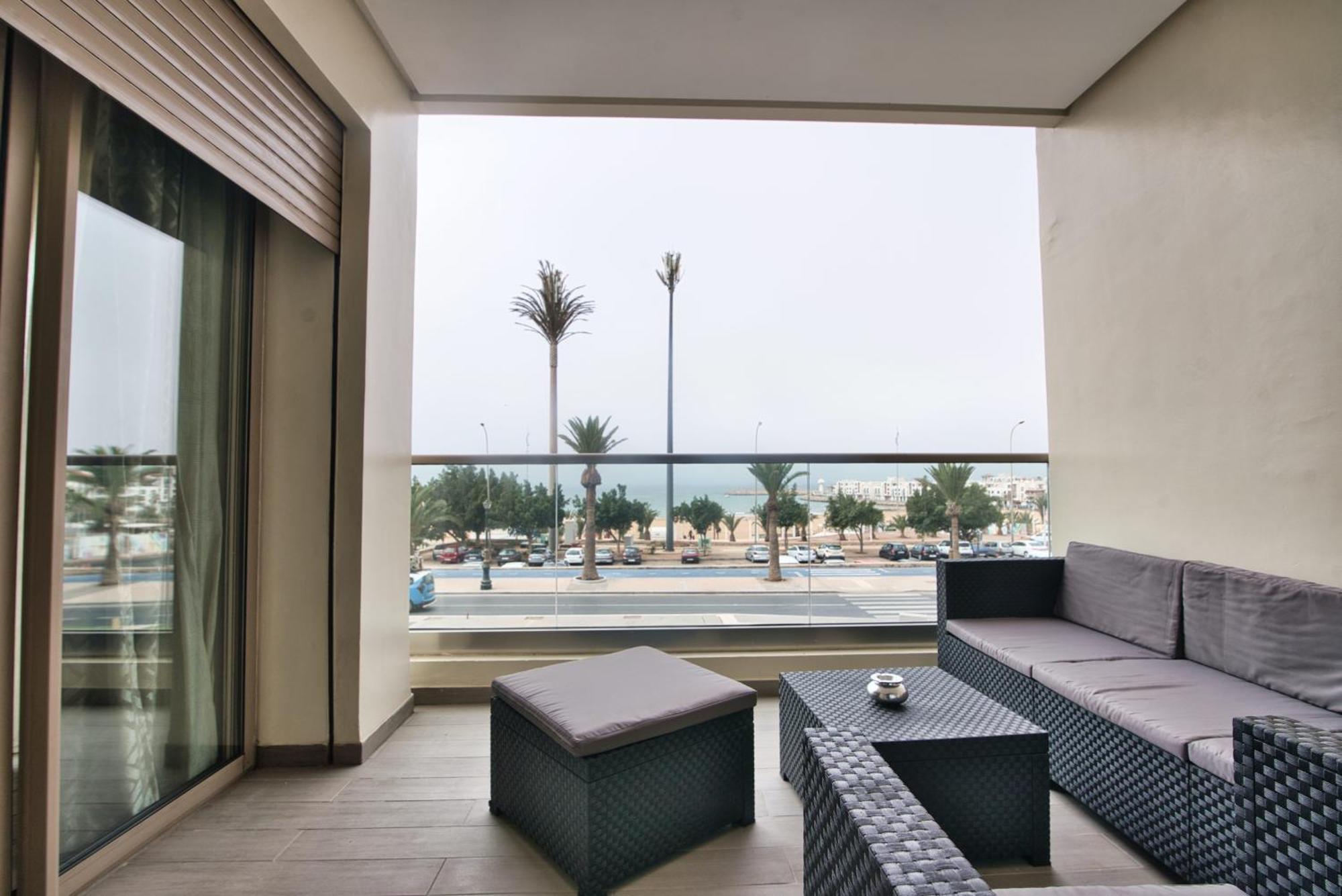 New Sea Front Apartment 135Mq With Unlimited Wi-Fi Агадир Экстерьер фото